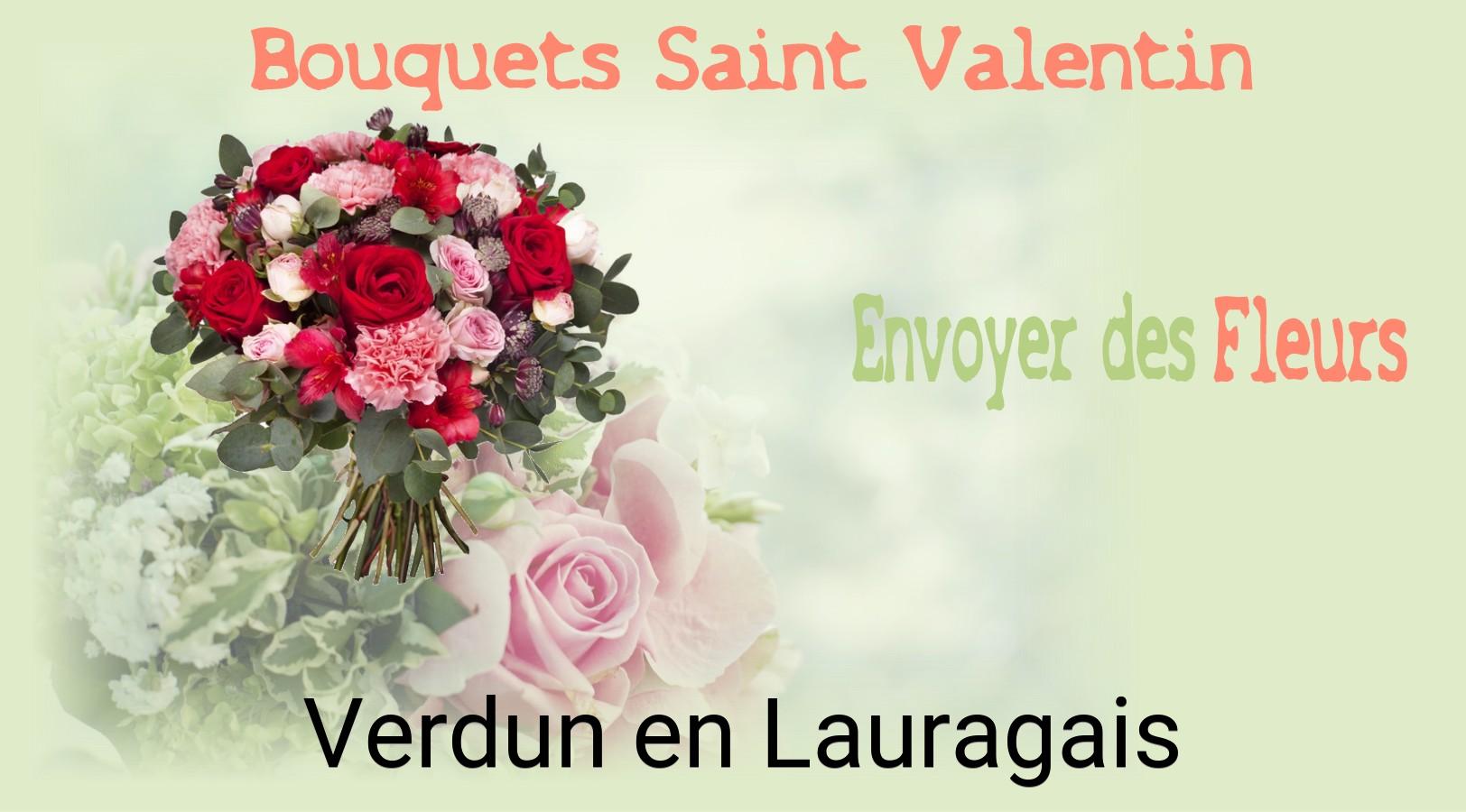 Roses de Saint-Valentin livrées à Verdun-en-Lauragais